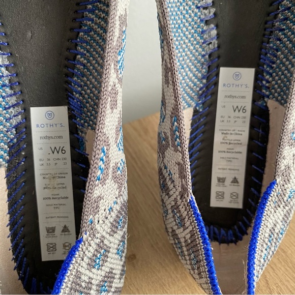 Rothy’s Spotted Leopard Round Toe Flats - Picture 10 of 11